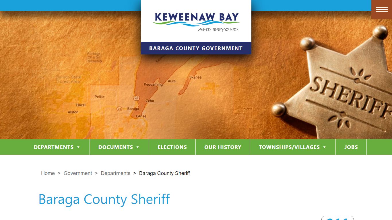 Baraga County Sheriff – Baraga County - Keweenaw Bay